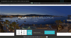 Desktop Screenshot of hotelhawaiimallorca.com
